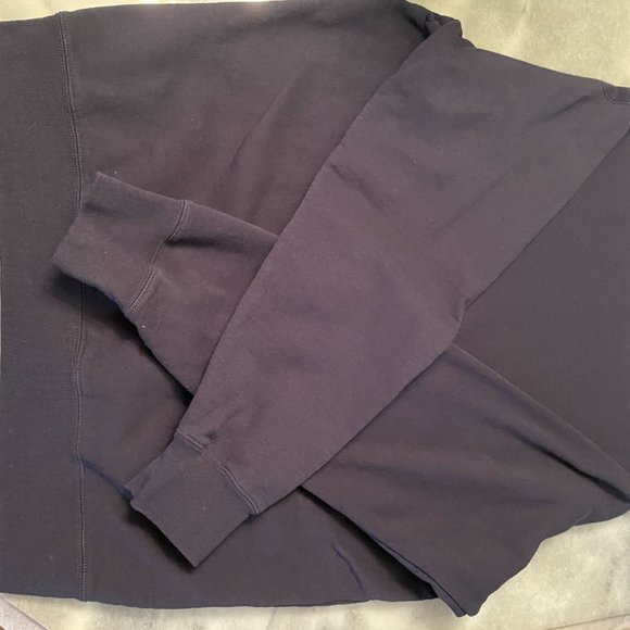 Supreme Underline Crewneck Navy - Picture 4 of 5